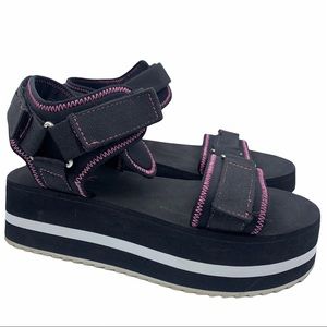 Sugar platform sport sandals Size 8.5